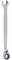 KS Tools 503.5908 DUO GEARplus Ringmaulschlüssel,Maul-Ratschenfunktion 8mm, umschaltbar