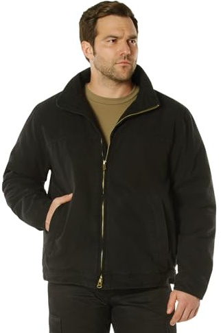 Rothco Concealed Carry 3 Season Jacket (US, Alpha, X-Large, Regular, Regular, Black)