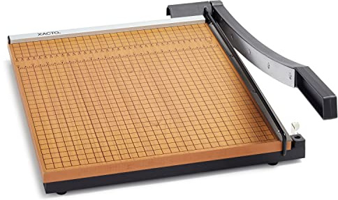 X-ACTO 15 x 15 Heavy Duty Paper Trimmer, Commercial Grade, Guillotine Paper Cutter - Cuts Paper, Film, Photographs with Precision