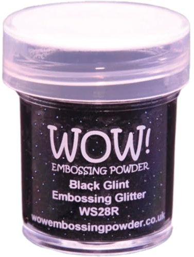 WOW! Embossing Powder 15ml-Black Glint