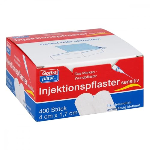 GOTHAPLAST Injektionspfl.sensitiv 1,7x4 cm 400 St