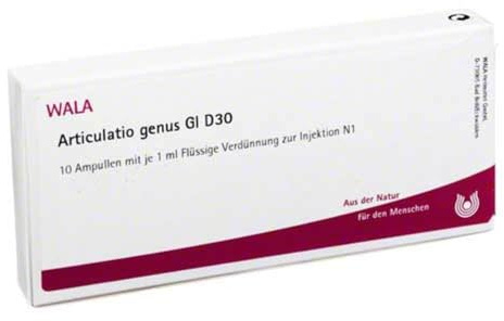 ARTICULATIO genus GL D 30 Ampullen 10X1 ml