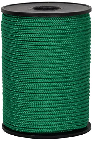 corderie Italiane 6037408 – 00 Hobby Zopf 3,0 mm x 20 m grün