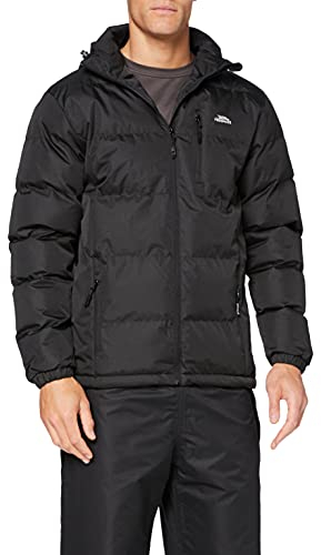 Trespass Men's Clip Padded Jacket, Black, L UK