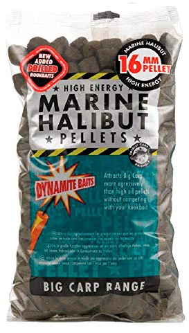 Dynamite Marine Halibut Pellets Pre-Drilled (8mm)