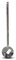 Vaello La Valenciana 2348 Stainless Steel Skimmer, 115 X 48 Cm, Silver