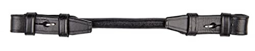 HKM Sports Equipment 1892 M Pelham - Cinturón Largo (23 cm), Color Negro