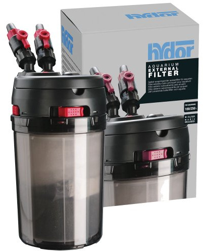 Hydor 104I-HY/C01227 Filtro Exterior Prime 20 con Carga Filtrante para Acuario