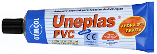 Adhésif pour tuyaux en PVC Unecol Uneplas A2026 125 ml