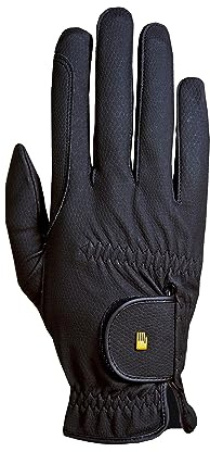 Roeckl Sports ROECK-Grip Junior Gants d'équitation d'été pour Enfant Noir 4