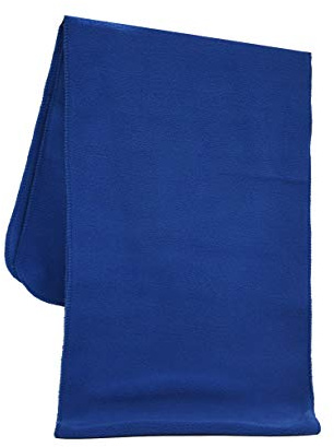 Children's Fleece Scarves art no 7374 (One size 9 wide x 54 long, Royal Blue)