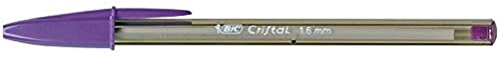 PENNA SFERA BIC CRISTAL P.TA 1.6mm VIOLA, violet