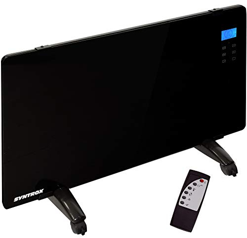 Syntrox Germany PH-2400W Digitales Glasflächenheizgerät mit Touch Screen Display Heizgerät