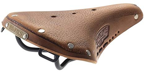 Brooks B17 S - Sillín de bicicleta para damas, diseño desgastado