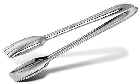 All-Clad Specialty Stainless Steel Kitchen Gadgets Serving Tongs Kitchen Tools, Kitchen Hacks Silver