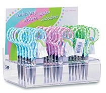 polka dot Stickschere