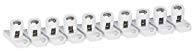 Legrand 034003 Barrette de 10 Bornes Séparables avec Capacité, par Borne 2mm X 25mm² et Pas 21.5mm