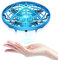 Kriogor UFO Mini Drone for Kids Drone Hand Control,Interactive Infrared Induction Helicopter Flying Ball with 360°Rotating and Shinning LED Light Outdoor Flying Toys Gifts for Aged 6+ Boys Kids Adults