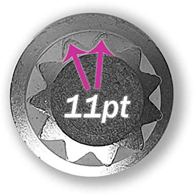 Sostituzione Sicurezza Master Anti furto Blocco Ruota Dado Chiave ABC1 11 punti per VW/Volkswagen