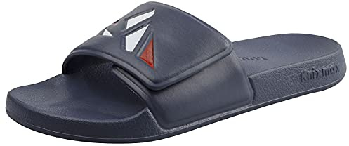 Knixmax Men Women Sliders Comfort Aqua Slide Sandals Beach & Pool Shoes Open Toe Summer Slippers