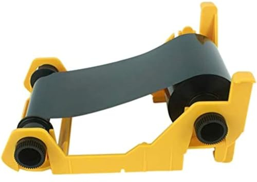 800017-201 schwarzes Farbband, kompatibel mit Zebra P100i, P110i, P120i, ID-Kartendrucker, 800017-201, schwarzes Farbband