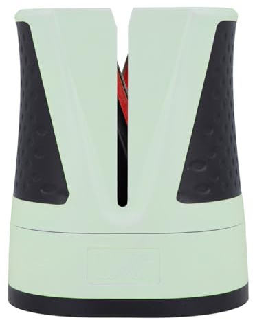 DMT SimpleSharp Diamant Messerschärfer Mint, Messerschleifer für rasiermesserscharfe Klingen mit optimalem Schleifwinkel, Schärft beidseitig mit Diamant-Schleifsteinen, DMT-20003 Mint