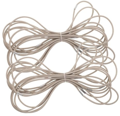 Tofficu Anelli in Gomma Antiurto Per Microfono a Condensatore, Fasce Elastiche Antivibrazione Di Ricambio 45cm, 20 Pezzi Per Registrazione in Studio e Streaming Live