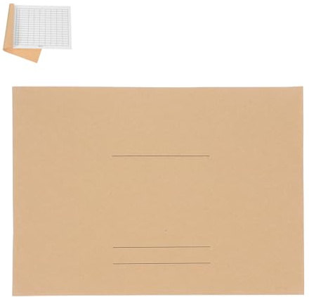 Ciieeo Libro Mastro Dell'inventario e Registro di Monitoraggio Finanziario Layout a Griglia, Libro di Contabilità per Piccole Imprese, Blocco Note per Spese Aziendali, Uso Versatile