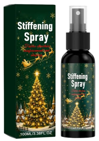 Fabric Stiffening Spray – 100ml Quick Setting Fabric Spray For Lace Wool | Crochet Knitting And Clothing | Easy To Use Textile Stiffener For Craft Projects, Decorations, Shaping And Reduction
