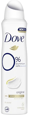 Dove 0% Sali Original Spray 150 ml