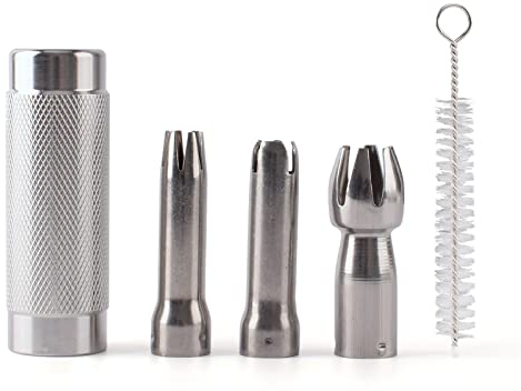 Lot de 5 pièces de distributeur de crème fouettée - Kit de remplacement pour siphon à crème en acier inoxydable MUPCOOK