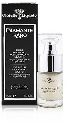 Gel contorno de ojos e Labios - Antiojeras, Antibolsas con Polvo de diamante restaura la elasticidad de la piel 15ML