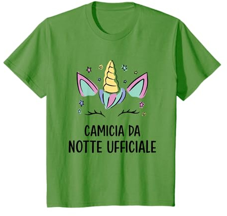 Unicorno Camicia Da Notte Dormire Ufficiale Maglietta