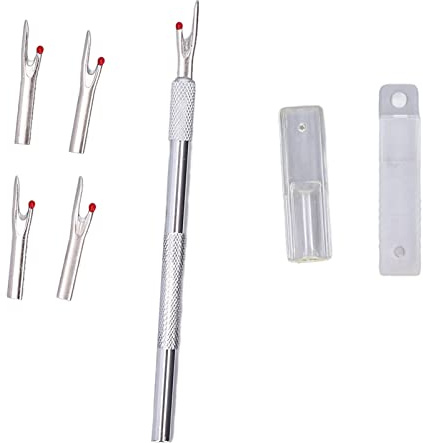 Sy Söm Ripper Tool Metall Söm Cutter med 4 St Cutter Head Brodery Tool för Hemmet