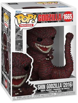 Funko POP! Movies: Godzilla 70th - Godzilla 2016 - Samlingsbar vinylfigur - Presentidé - Officiell Merchandise - Leksaker för barn och vuxna - Filmfans - Modellfigur för samlare och utställning