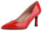 VAN HILL Damen Spitze Pumps Stiletto Lack Klassisch Schuhe 216479 Rot Lack 38