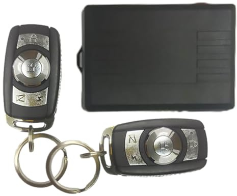 Riloer Universal 12 V Remote Central Locking Kit Car Central Locking Kit Compatible with various car brands and models from 1990-2024 CSD405-T206