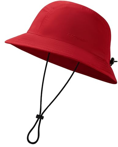 Bassdash UPF50+ Fischerhut Herren Damen leicht wasserabweisend verstaubar Bucket Hat Sommerhut FH13