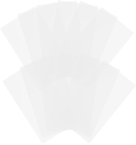 Uonlytech Lot de 12 Pochoirs Transparents en Pvc Résistant Haute Température, Tableau à Dessin pour Garçon et Filles, Accessoires Créatifs Compatibles Stylo 3d, Tapis de Peinture