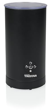 Tristar Milk Frother, Función 4 en 1, Potencia de 500 W para Calentar y Espumar Leche, Control con un Solo Botón, Jarra Extraíble, MK-2278