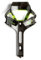 Tacx Unisex-Adult T6500.23 Flaschenhalter Ciro, Grün, Uni, Einheitsgröße