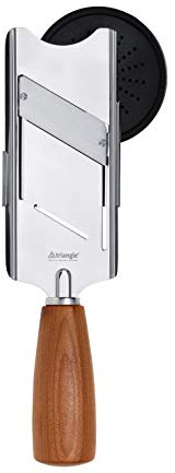 triangle 84 141 15 04_P Feinhobel Soul Trüffelhobel Pflaume Made in Solingen/Germany professionelle Qualität stufenlos verstellbar Gourmethobel Holz