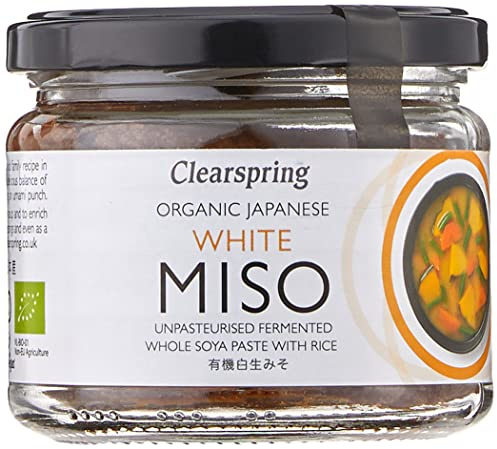 Clearspring Organic Japanese White Unpasteurised Miso Jar, 270g