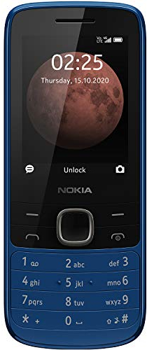 Nokia Téléphone Portable 225 2020 16QENL01A02 Bleu 1 pc(s)