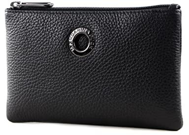 Mandarina Duck Damen Mellow Leather Pouch, Schwarz