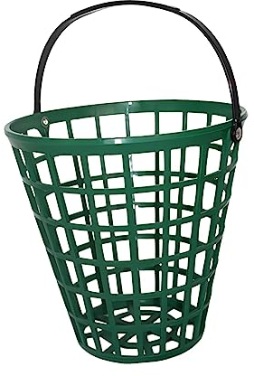 harayaa Golfball-Korb, Golf-Range-Eimer-Träger, Trainings-Golfball-Behälter, Golfwagen-Zubehör, tragbarer Golfball-Eimer für Präsentationsübungen, Hält 75 Bälle