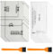 5 x Staubsauger Filter für Miele Complete C1/C2/C3 Motorschutzfilter, mit 5 x Abluftfilter Filter für Miele S200-S899 S2000-S8999 Complete C1/2/3 Classic C1 Microfilter für Miele Staubsauger