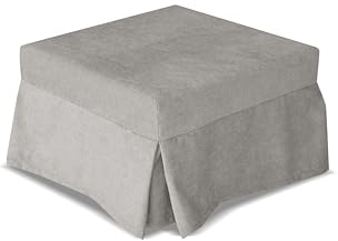 Nuvole di Sonno- Pouf Letto Reverso con Materasso in Waterfoam Alto 11 cm, Tessuto Sfoderabile e Lavabile, Rete Ortopedica Pieghevole, Salvaspazio per Camera e Soggiorno, Design Moderno Made in Italy