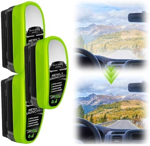 Cepillo de limpieza de película de aceite automotriz, potente tabla de limpieza de vidrio, herramientas de limpieza de parabrisas, limpiador de película de aceite de 150 ml para eliminar la suciedad