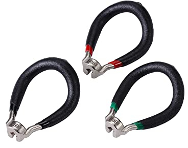 BBB Cycling Speichenspanner Protune Set 3,2 Mm / 3,3 Mm / 3,5 Mm 0,3 cm 3 cm Fahrrad-Reparaturwerkzeug, Schwarz, verschieden, BTL-183S